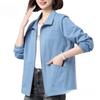 Autumn 2025 Fashionable Loose Fit Casual Jacket for Middle-Aged Women
