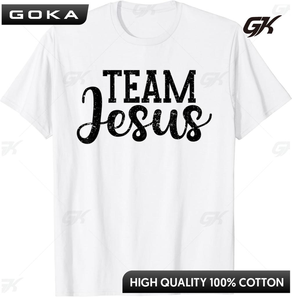 Funny Team Jesus Christian Faith Pray God Religious TShirt Unisex Clothes Funny Jesus Clothes T Shirts for Men Graphic T Shirts