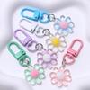 Mini Flower Keychain: Cute Resin Floral Charm Keyring, Ideal for Gifts and Bag Decoration