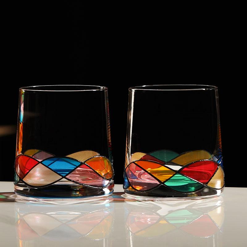 Стиль Нордик Роскошный Стеклянный Кувшин для Воды Набор Прозрачная Графин для Домашней Столовой Простой Высококачественный