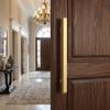Gold Sliding Door Handle Silver Narrow Frame Handle Easy Install Bathroom Handle  Shower Room