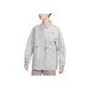 Nike Forward Mesh Collar Long Sleeve Jacket Women Outerwear Smoke-Grey DZ0749-077