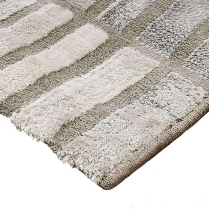 Modern Abstract Rug Grey Multicoloured 120x170