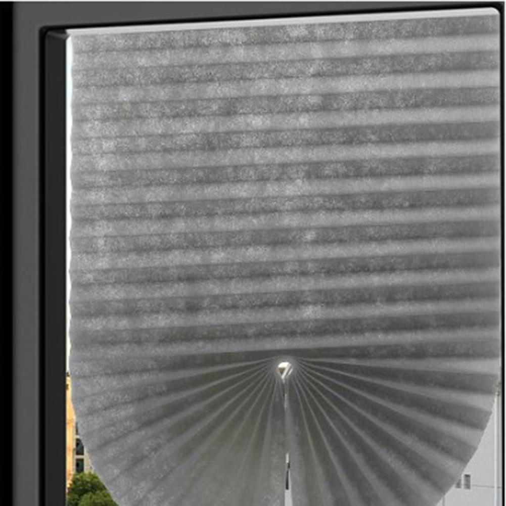 Decorative Blackout Pleated Roller Blinds Home Decoration Easy Installation Easy To Clean No-Drill Installation