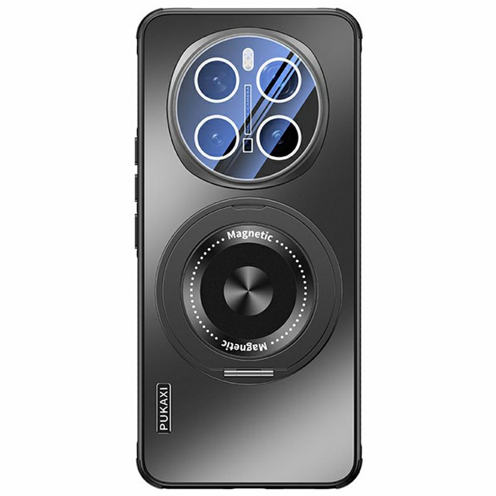 

Чохол для Honor Magic7 Pro 5G, сумісний з MagSafe, підставка, TPU+PC, тепловідвідна накладка для телефону Black