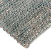Light Grey Jute and Cotton Chenille Handcrafted Rug 120x170