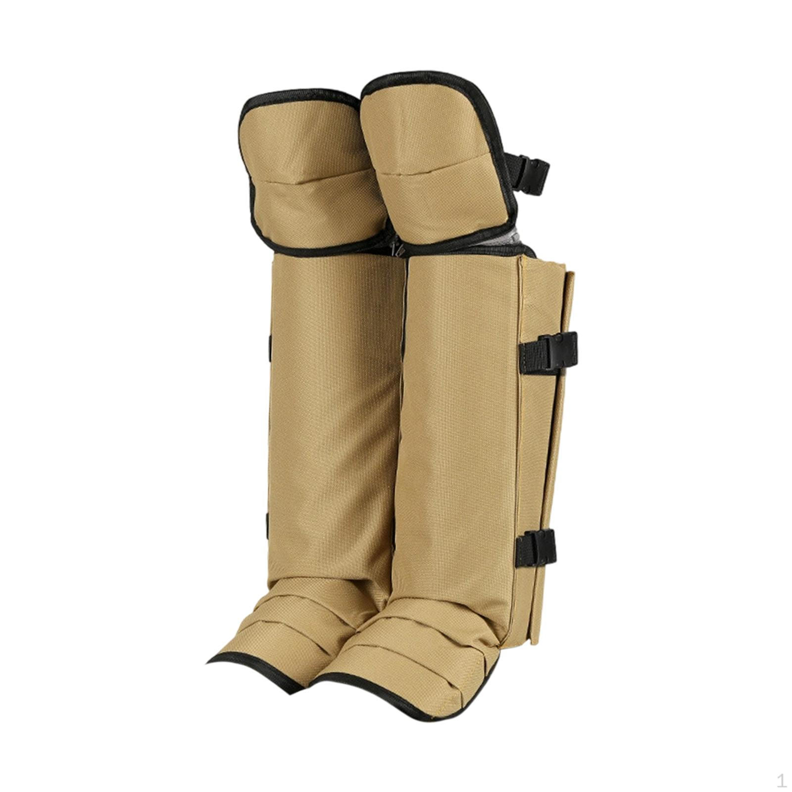 

Защита ног от укусов, чехлы для походных ботинок, зимние чехлы для обуви для альпинизма, путешествий, спорта на открытом воздухе жёлтый