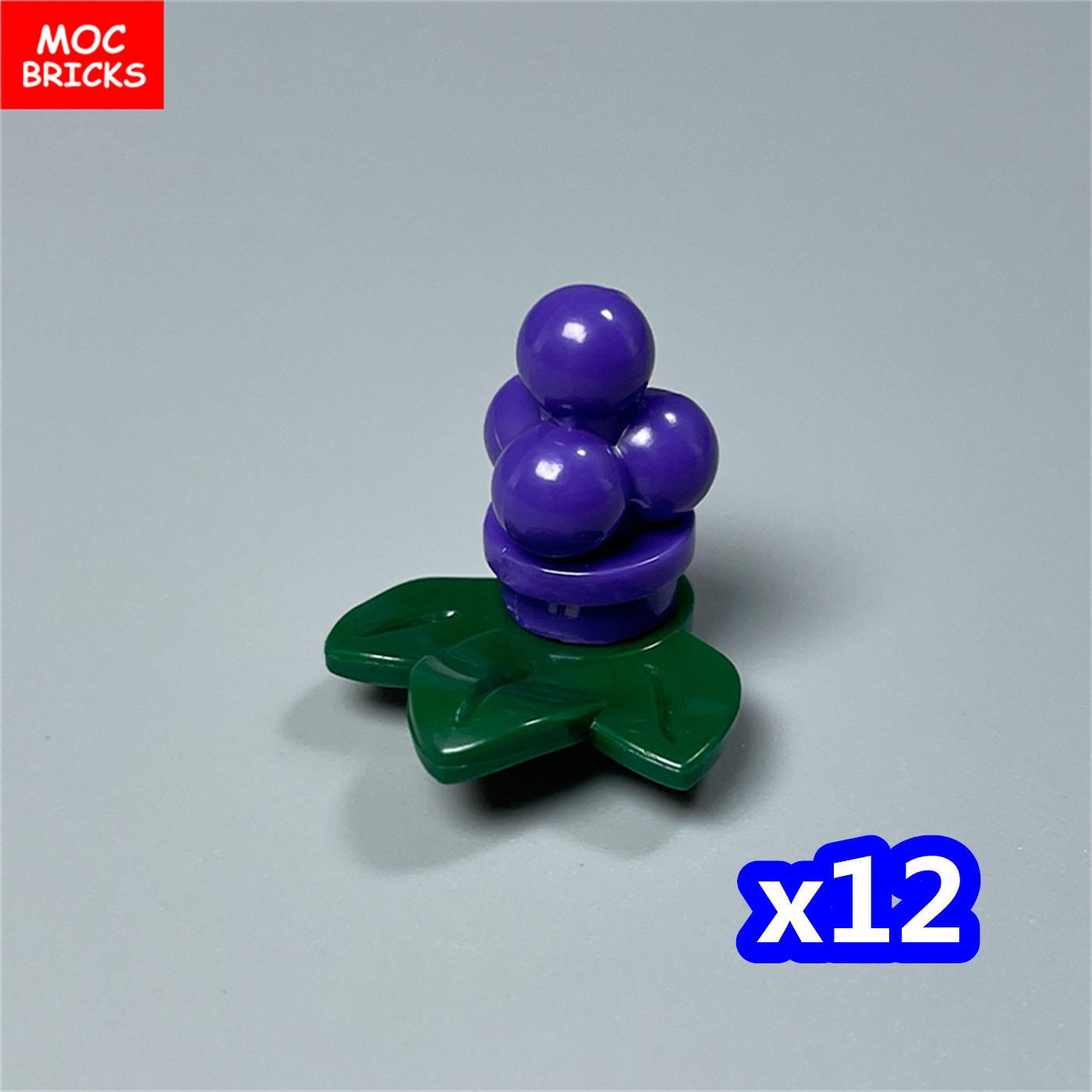 

MOC Bricks Square Grape Trellis City Farm Vineyard Garden Scene Accessories Instructive Construction Blocks Model Children Playthings Gifts