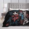 Soft Warm BlanketStudents Travel D-Deftoness Nu Metal Throw Blanket  Flannel Bedspread For Outdoor Street Trend Sofa Bed Cover