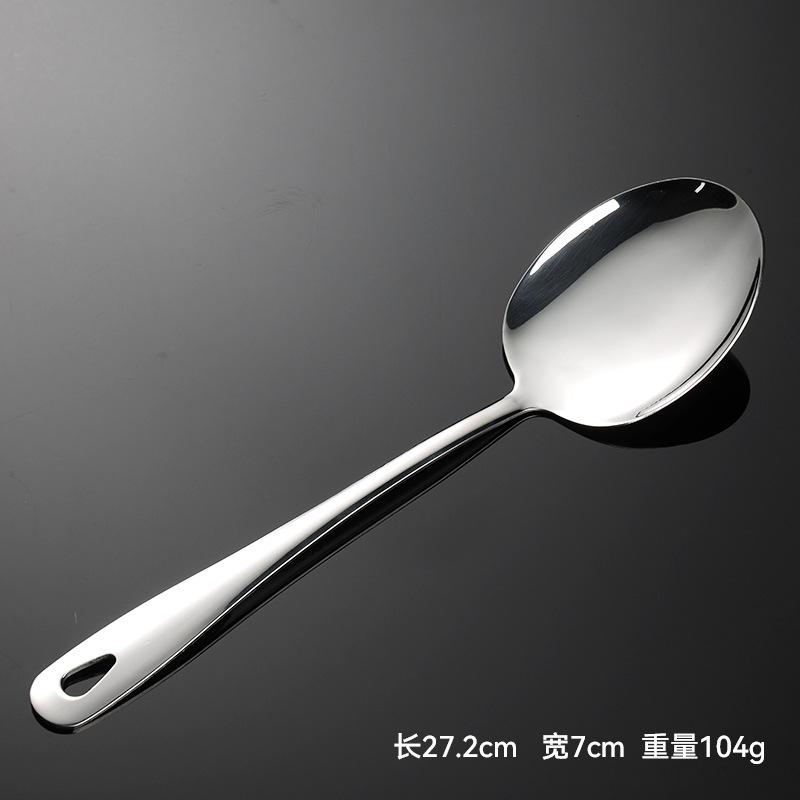 304 Stainless Steel Hanging Hole Male Spoon Male Fork Multi-style Creative Hotel Tableware Household Common Spoon