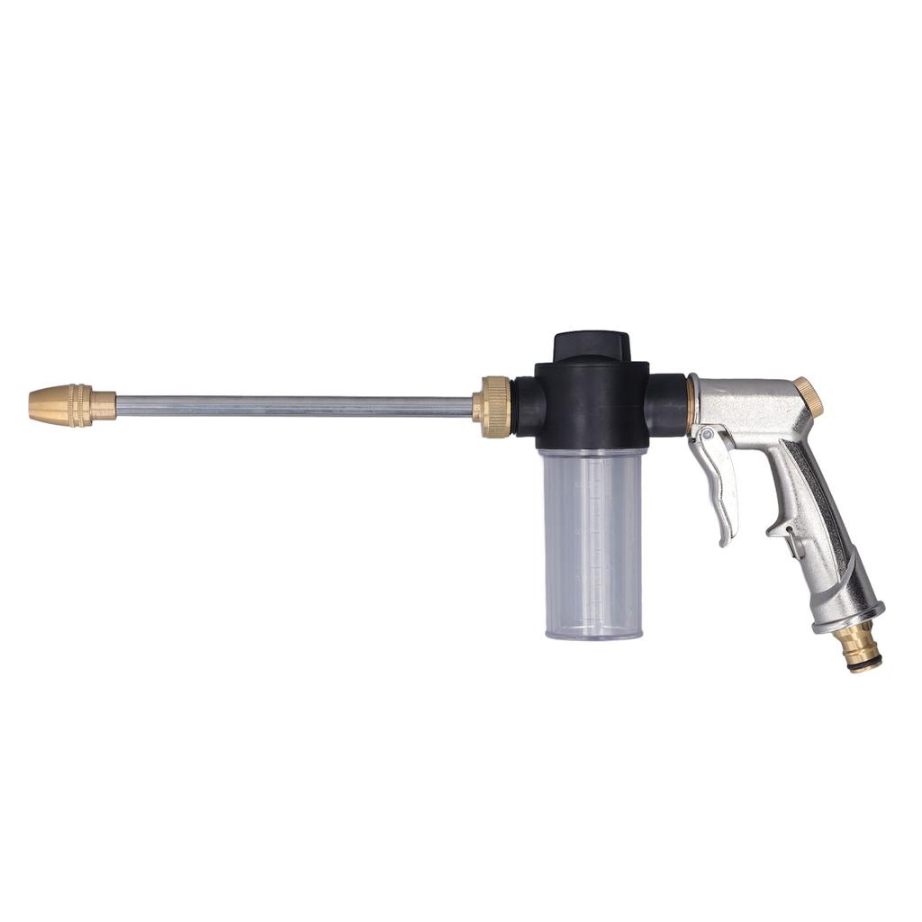High Pressure Water Gun Garden Hose Wand Nozzle Sprayer Foam Washer Spray Cleaning Tool