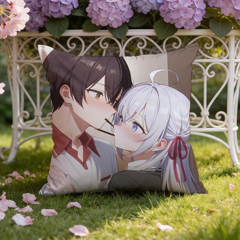 A-Alya Hides Feelings Cushion Cover Home & Car Dual-Scene Pillow Cover: Reversible for Premium Comfort