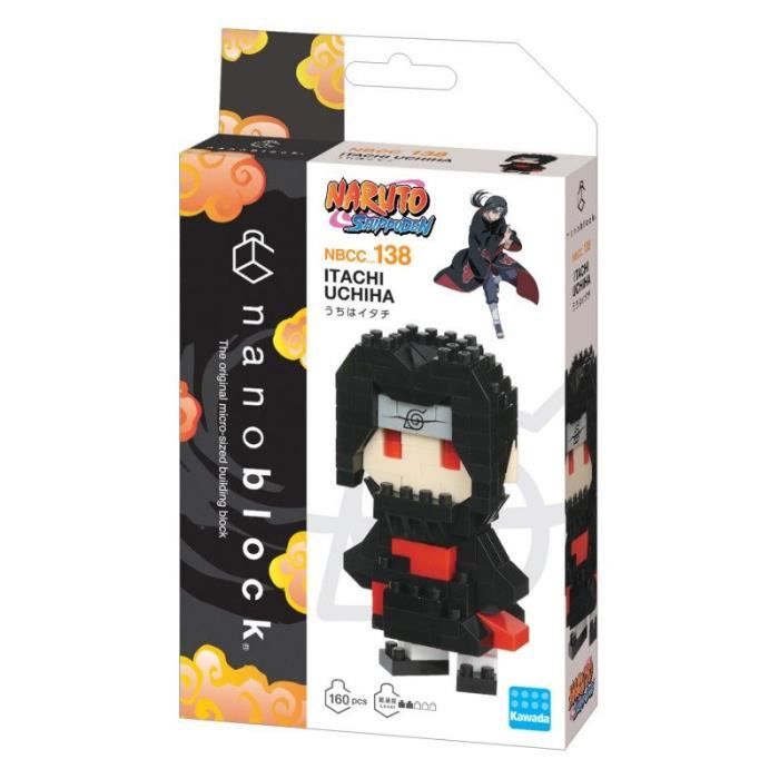 Jouet de construction - NANOBLOCK - Naruto Shippuden Itachi Uchiwa x - Noir - À partir de 8 ans