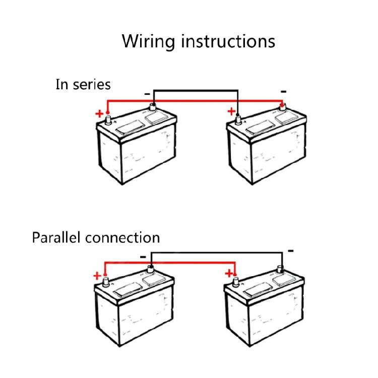 5AWG 16MM² Battery Connection Cable Copper Wire with Terminals for Inverter