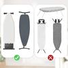 Space Saving Iron Board Wall Mount Dual Hooks Iron Board Holder  Laundry Room Storage