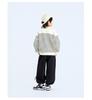 Kids' Windproof Woven Cuffed Casual Pants - 2025 Autumn Korean Style