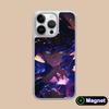 Yugioh Seto Kaiba Phone Case for iPhone 17 16 15 14 13 12 11 Air Pro Max Plus Electroplated Silver Magsafe Cover