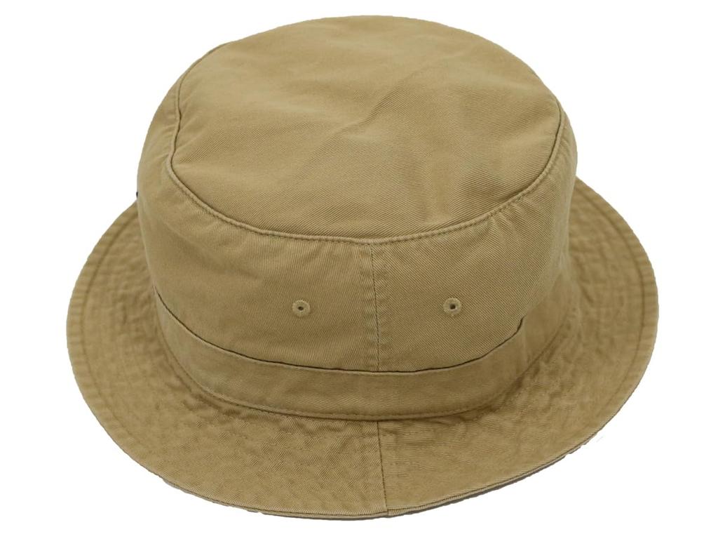 POLO Ralph Lauren and Solid Safari Hat with Sizes 0108691 Men's Women's One-Point Accent, CAFTAN, L/XL, [Used]