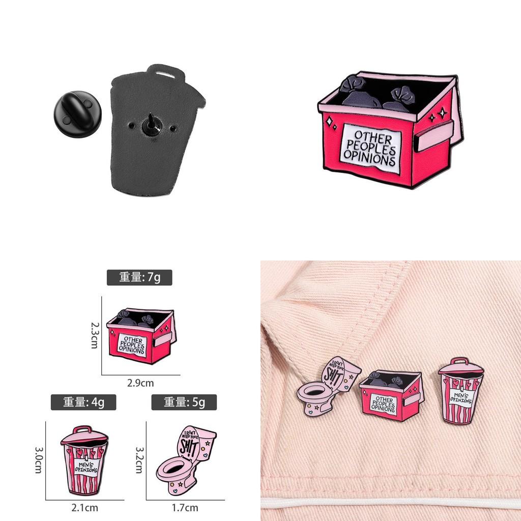 Colorful Cartoon Character Brooches Unique Alloy Pins For Fashionable Personal Style