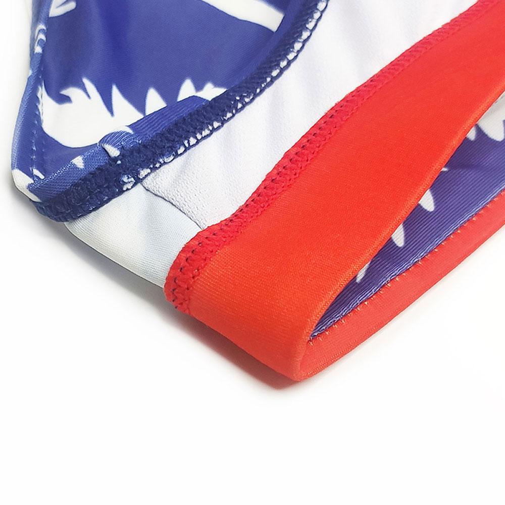 Men's  Fashion Strips Sexy Men's Brief Sexy Printed Swimsuit for Men Surfing Swimwear Low-Rise