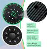 Aug. Soft Sanding Pad + Hard Sanding Pad For Festool RO 150 FEQ Sander, 6 Inch Back-Up Sanding Discs (4-Pack)
