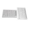 2pcs Braille English Alphabet Numbers and Punctuation Board with Sturdy Raised Dots Braille Learning Tool for Braille