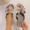 Summer Women Flats Slippers Fashion Sandals Designer Shoes for Women Flat Casual Beach Slippers Slides Women  De Mujer