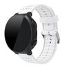 Monochrome Silicone Watch Band for Garmin Forerunner 235/620/735XT - Round Hole, Replacement Wristband S5/S6.