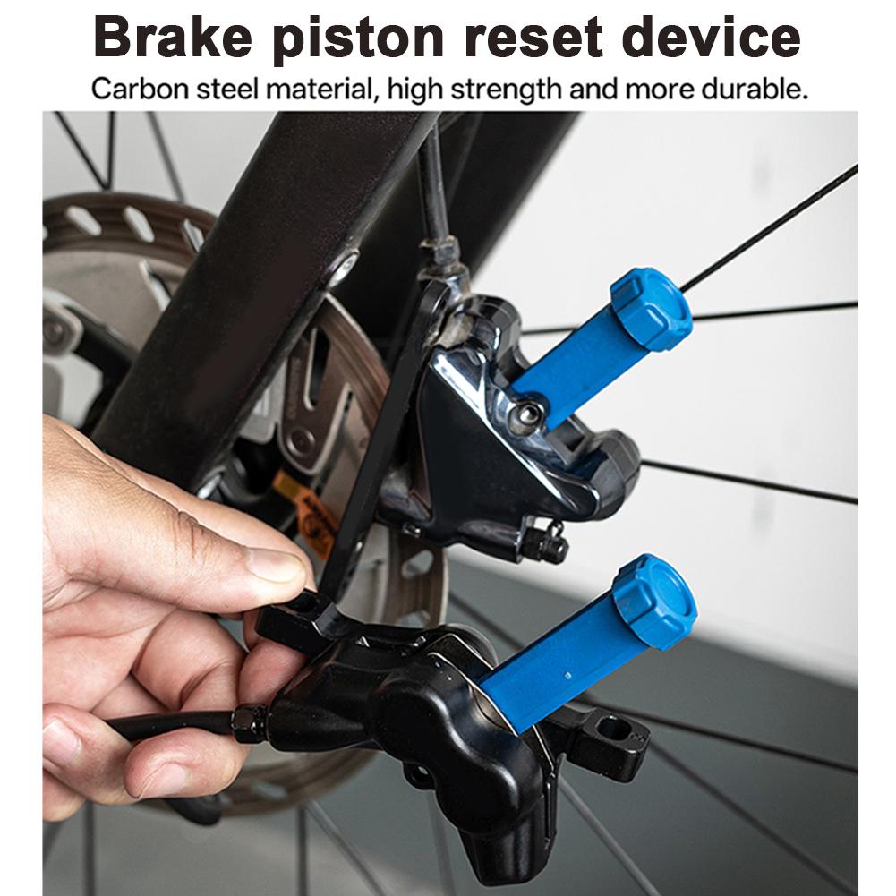 Bike Hydraulic Disc Brake Piston Press Tool Plastic Bicycle Hydraulic Disc Piston Compressor Tool for Brake Caliper Adjustment
