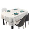 Waterproof, Oil-Proof And Anti-Scalding Coffee Table Tablecloth Leave-In Rectangular Dining Table Cloth Household Living Room Light Luxury Tablecloth