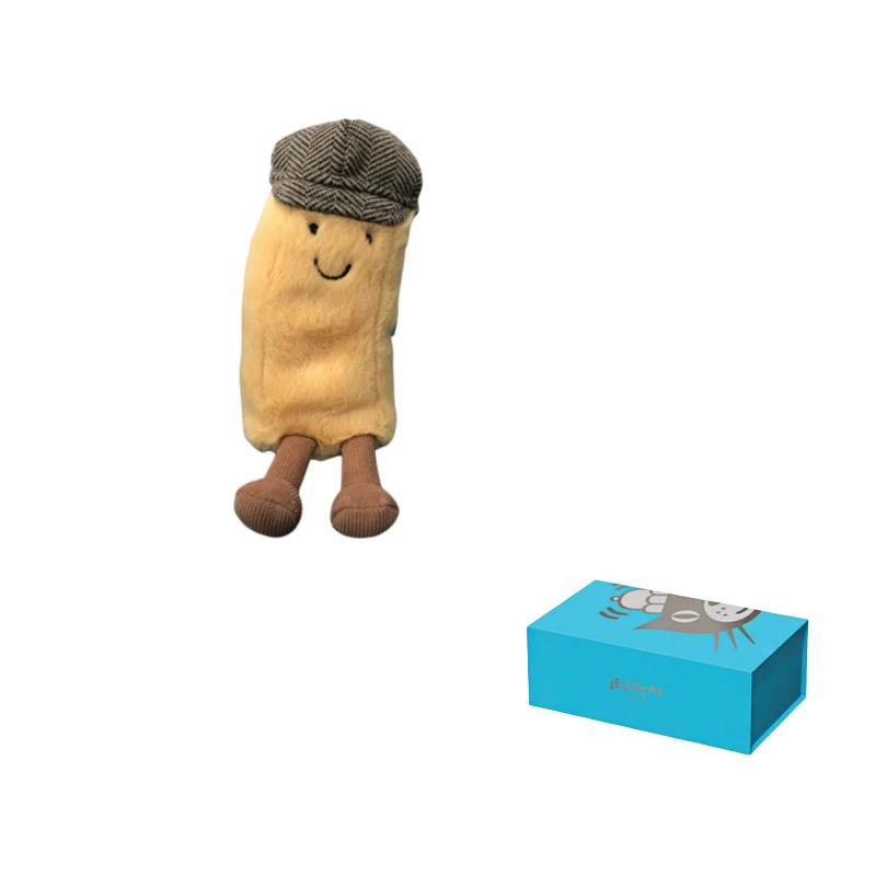 JELLYCAT Fun Food Series AMUSEABLES CHARLIE CHIP - Fries (Single) Cute Doll Plush Small Tall