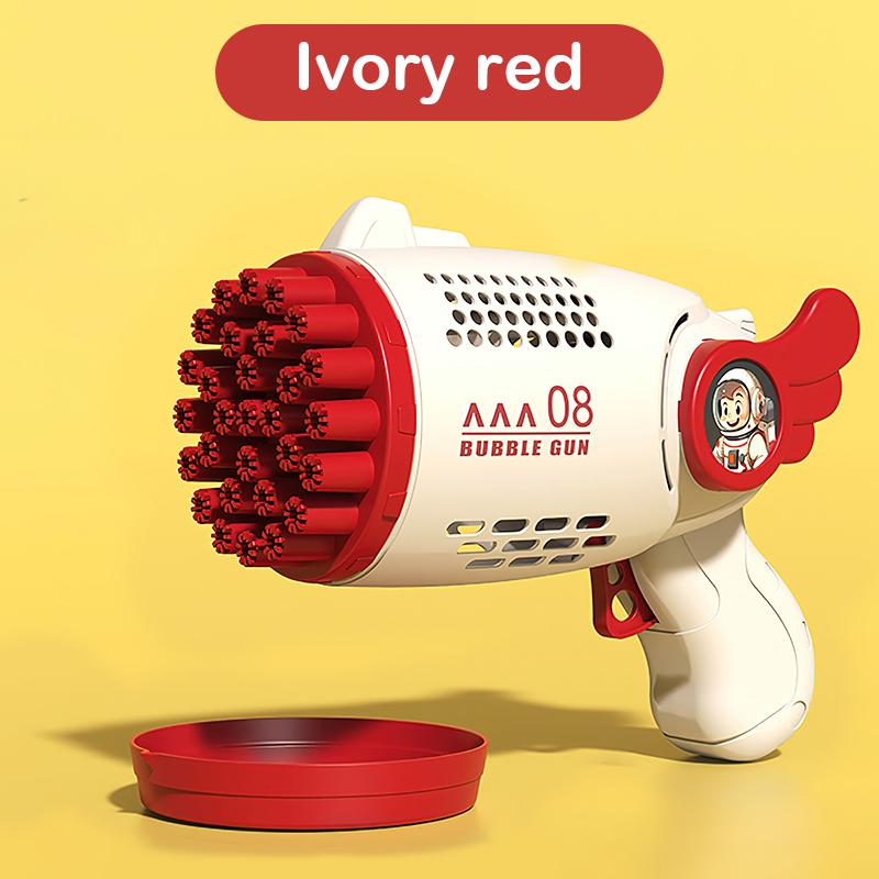 29 hole Fully automatic children's bubble machine luminous toy gift bubble gun bubble stick without battery wihtout bubble water