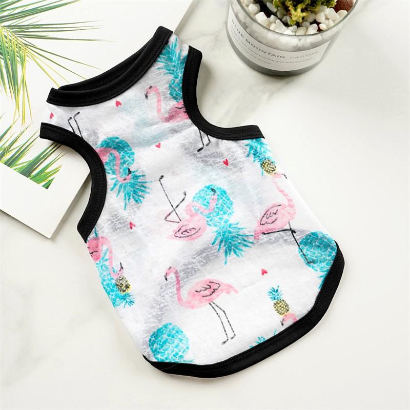 Pet Cat Dog Vest Lightweight Sleeveless Shirt Small Medium Breeds French Bulldog Teddy Chihuahua