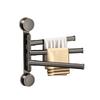 Rotating Swivel Towel Bar Multi-bar Bathroom Towel Rod Rust-proof Hanging Towel Holder  Living Room