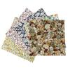 Liuliu Floral Print Cute Scrap Set for DIY Lunch and More 20cm X Fabric, Crafts, Patchwork, Bags, Pouches, (50 Sheets, 20cm)