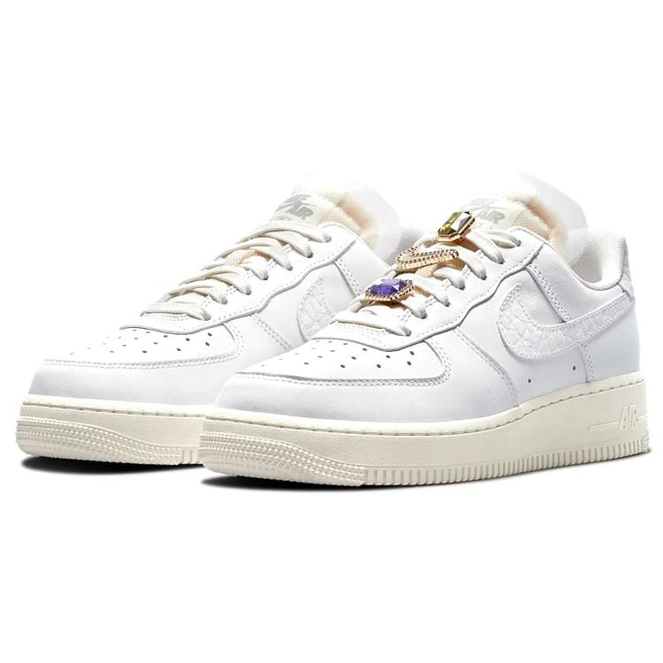 New Nike Air Force 1 Low Prm Jewels White Women's DN5463-100