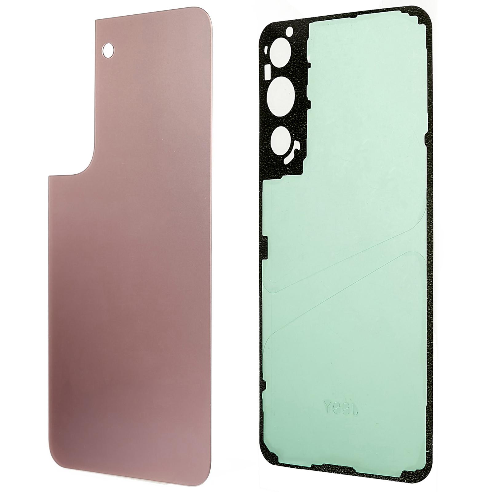 

For Samsung Galaxy S22 5G S901 Battery Housing Cover with Adhesive Sticker Spare Parts (without Logo) Gold