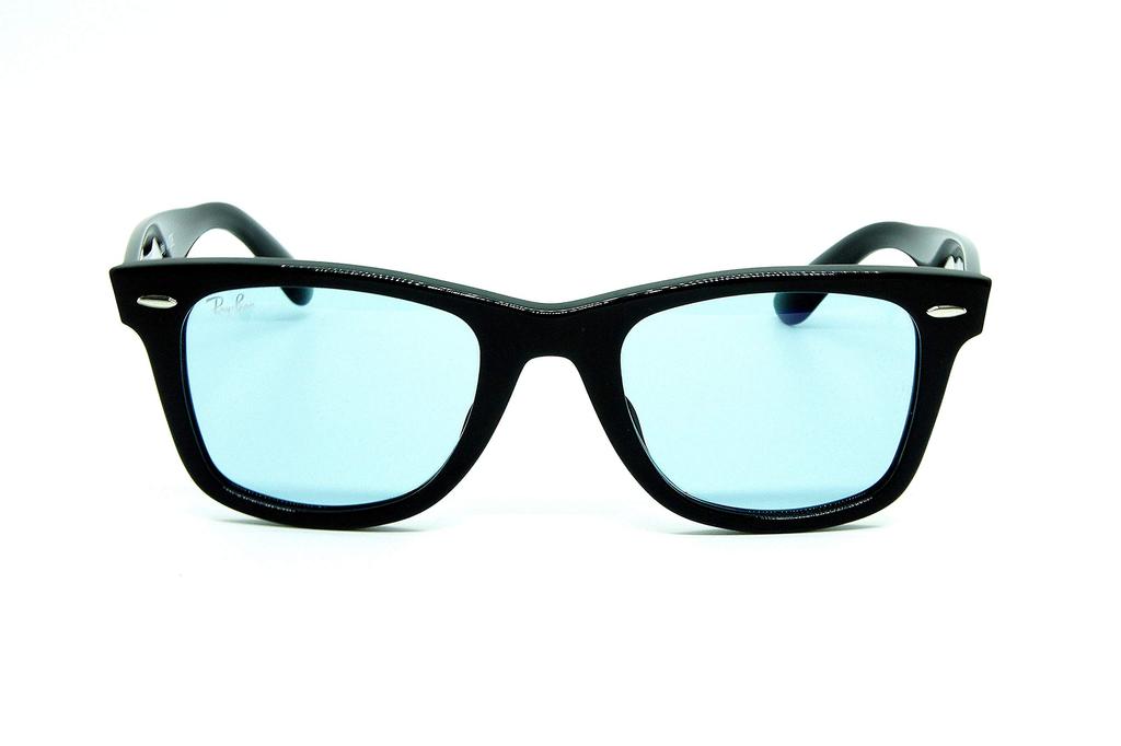 Ray-Ban RB2140F Sunglasses Black / Blue Grey 901/64 Size 52