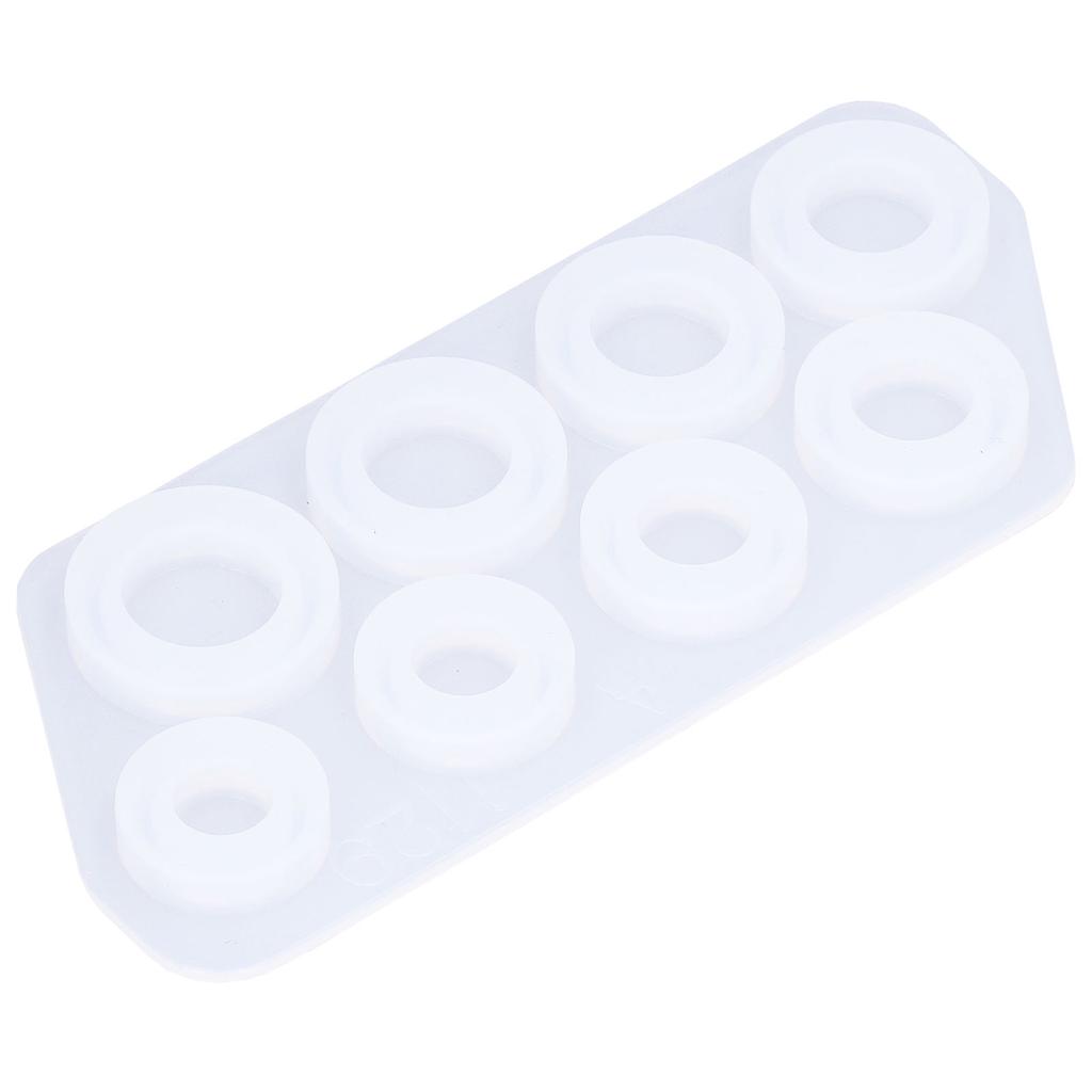 Silicone Mold DIY Unique Crystal Epoxy Ring Transparent Silicone Mold Decoration