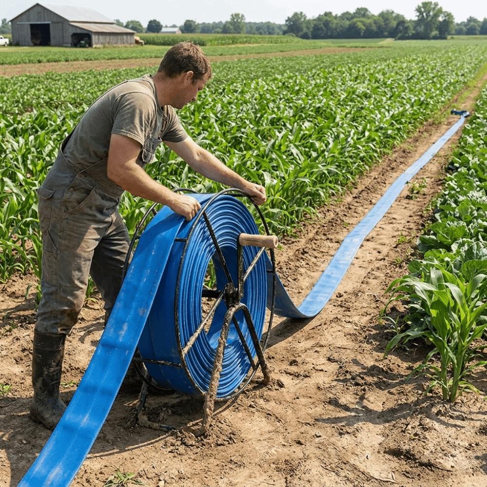 Stable Base Manual Water Hose Reel Tangle-Clear Hose Sorting Equipment Fire Hose Reel Firefighting