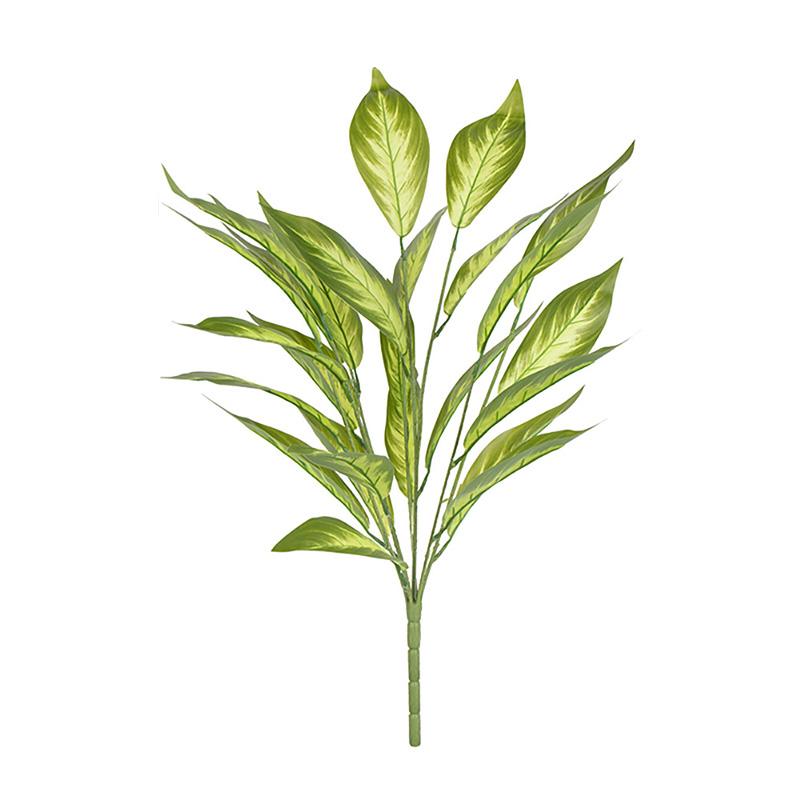 

1 шт. Искусственные растения магнолии Реалистичные пластиковые листья Домашний декор 26 листьев Большой лист зебры 70 см Тропическое дерево