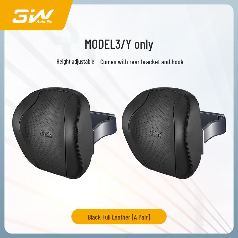 3W Adjustable Memory Foam Neck Pillow for Tesla Model Y & 3 Refreshed Version