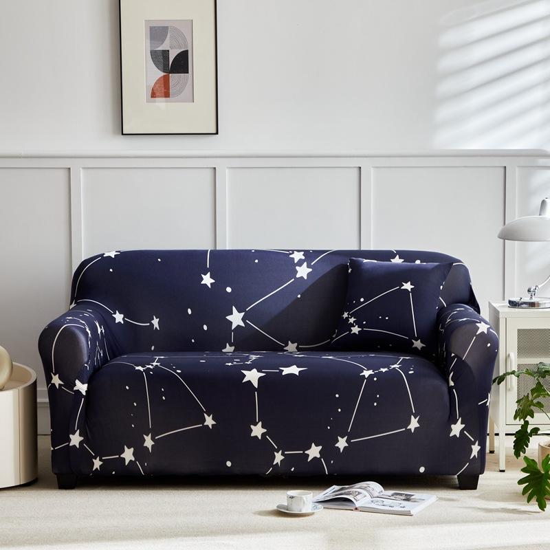 Anti Slip and Dust Proof Fabric Sofa Cover Cloth Ins Wind Elastic Sofa Cover Sofa Towel All Inclusive for All Seasons