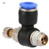 2pcs Tube Air Flow Speed Controller Pipe Pneumatic Fitting Regulator Valve SL6 01