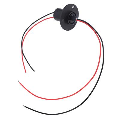 Electrical Slip 2 Wire 10A 250RPM 22mm Diameter 360 Degree Rotation Electric Joint for Testing Equipment Turntable