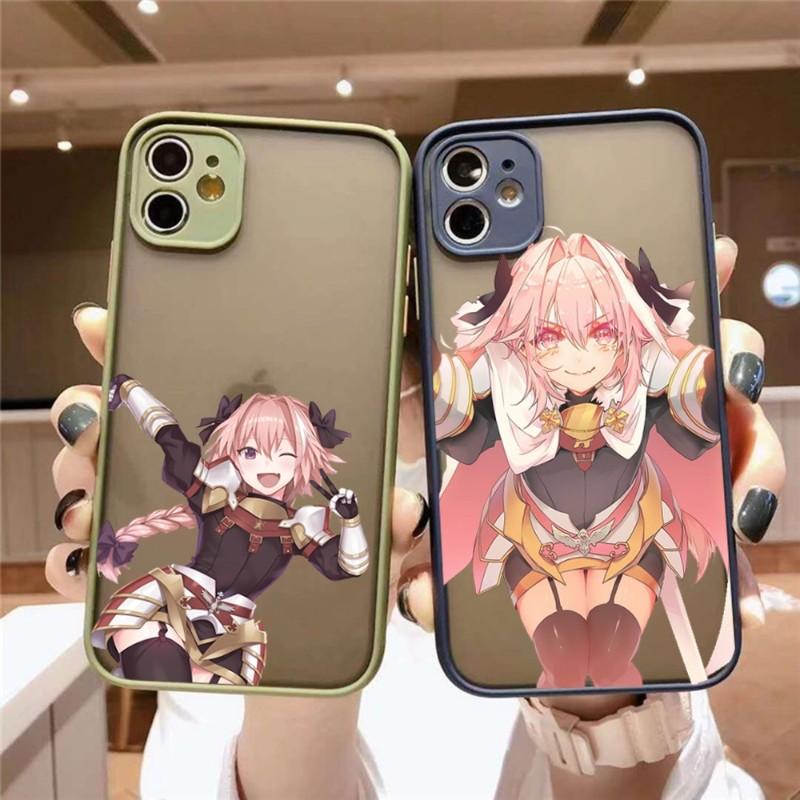 Astolfo Cute Sexy Girl Phone Case For IPhone 14 13 12 11 Mini Pro Max XS X Max XR 8 7 Plus SE 2022 Skin Color Phone Cover