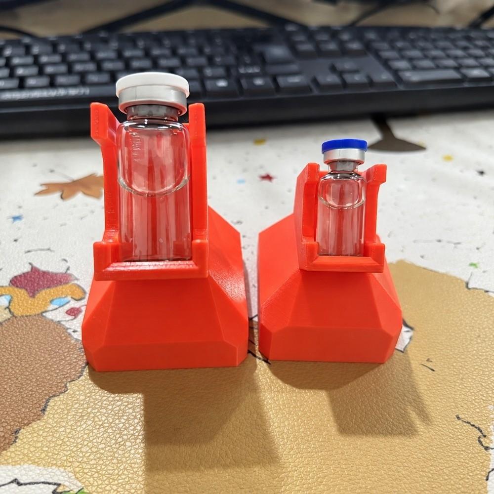 2Pcs Plastic Material Vial Label Applicator Precision Align Label Applicator Stand For Sample Vial