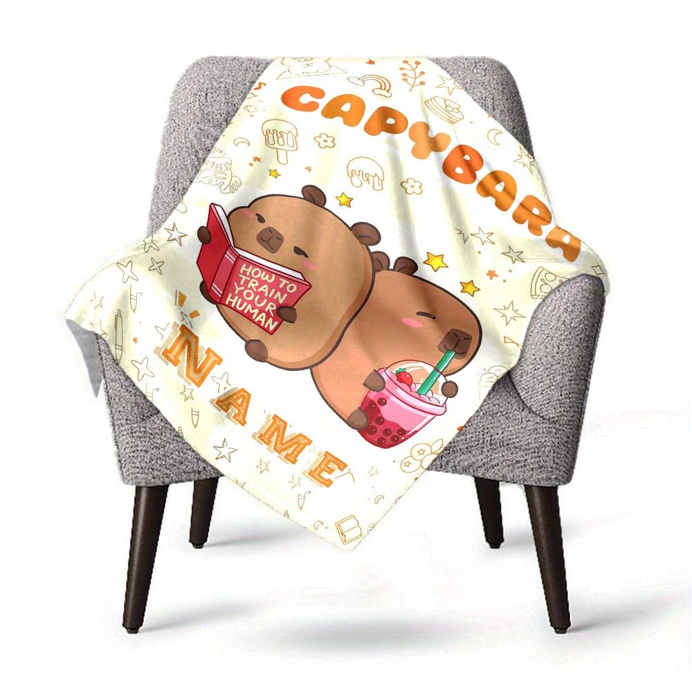 Home Blanket Capybara Fashion Home Blankets Used For Chair Office Sofa Bed Camping Soft And Warm Giving Friends And Relatives Birthday Gifts