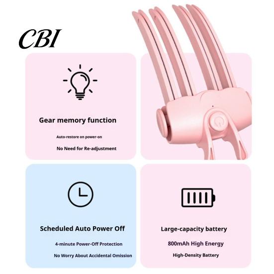 Hair Root Booster Tool Electric Heated Volume Clip, 2 Heat Settings Volumizing Lift Fluffy for Thin Hair, Bangs, USB Rechargeable Cordless Styling