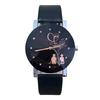 Simple Fashion Romantic Couple Watch Glass Belt Quartz Watch For Lover Women Watches Bracelet Watch